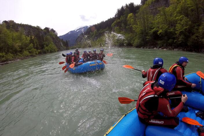 Stahlbau Nägele-Rafting Tour-Area 47