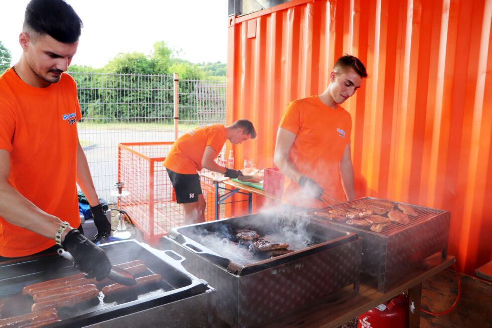 Stahlbau Nägele Sommerfest-Jubilarehrung