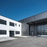 SF-Bau-Industriebau-Neubau Halle mit Büro-Kirchheim-Stahlbau-Schlüsselfertigbau