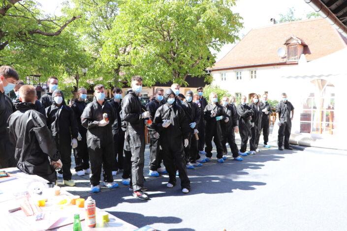 Stahlbau Nägele-Azubi Einführungswoche 2020-Graffiti Workshop